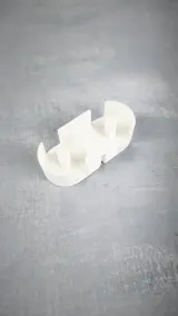 White paraffin wax holder yarn lubricator