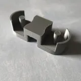 Grey paraffin wax holder for Silver Reed knitting machine