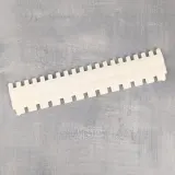 White ribbing needle selector tool for standard gauge machines