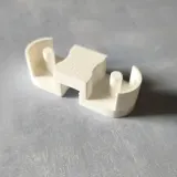 White paraffin wax holder for Silver Reed